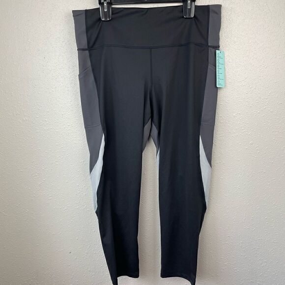 NWT Ideology 7/8 Length High Rise Athletic Leggings Size XXL - Picture 1 of 8